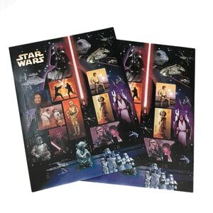 Star Wars stamps RARE 30th anniversary [2007] BRAND NEW, collectible item